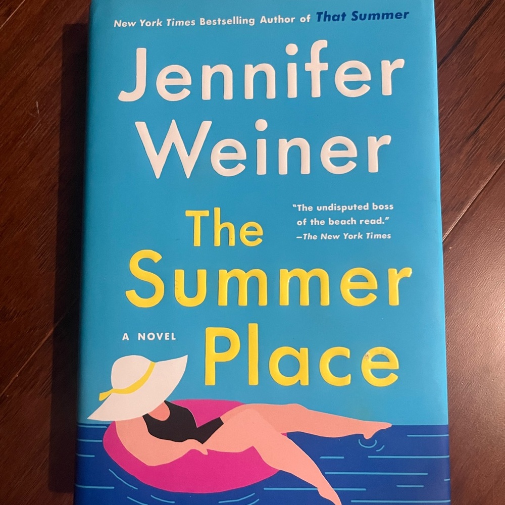 Autographed Hardback Copy of Jennifer Weiner 'The Summer Place' Novel